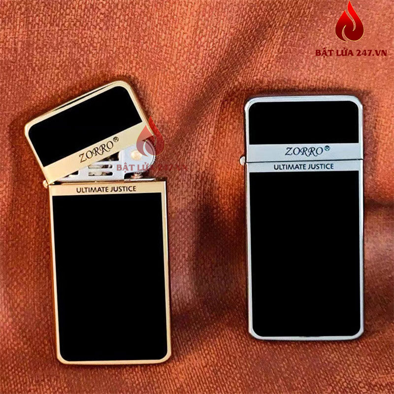 Bật lửa xăng đá siêu mỏng Zorro ZS5-311 Bật lửa xăng đá siêu mỏng Zorro ZS5-311