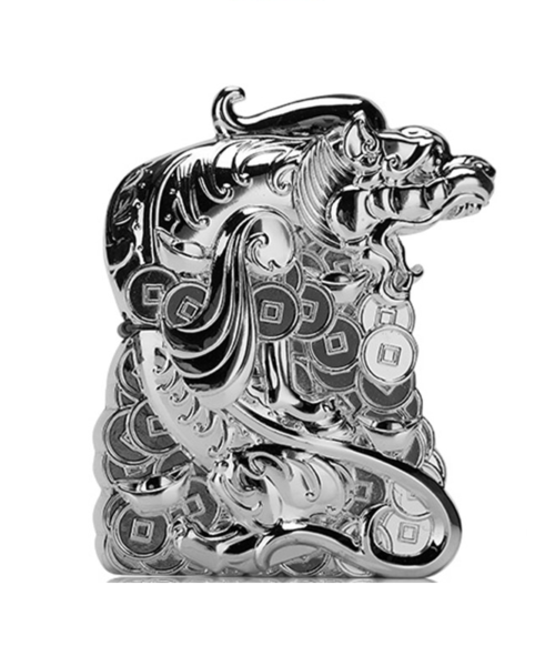 Bật lửa xăng đá Zorro ZKJ1014 tỳ hưu may mắn