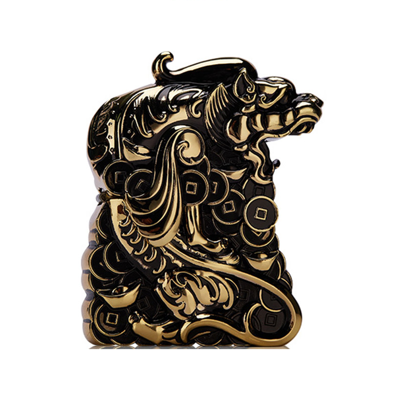 Bật lửa xăng đá Zorro ZKJ1014 tỳ hưu may mắn