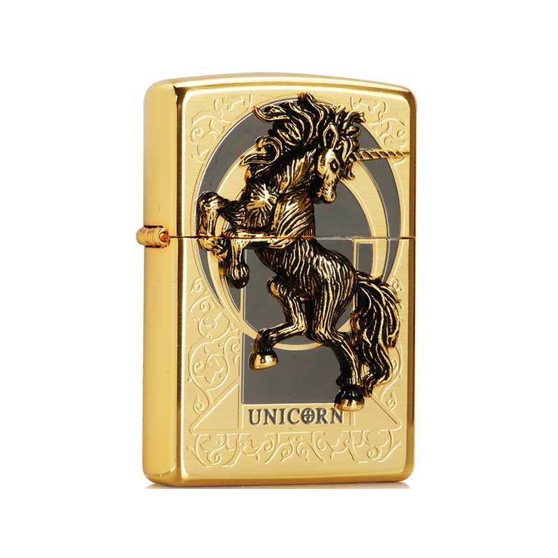 Bật lửa Zippo ZBT-1-32 Emblem kỳ lân Unicorn